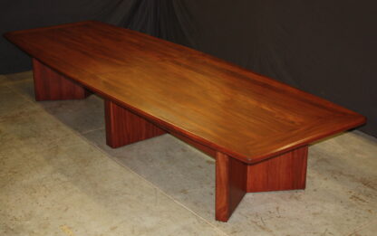 African Mahogany Conference Table by SW