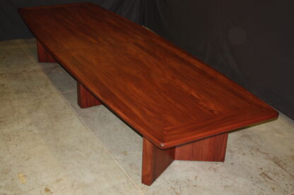 Solid African Mahogany Conference Room Table - 16 feet long. SW